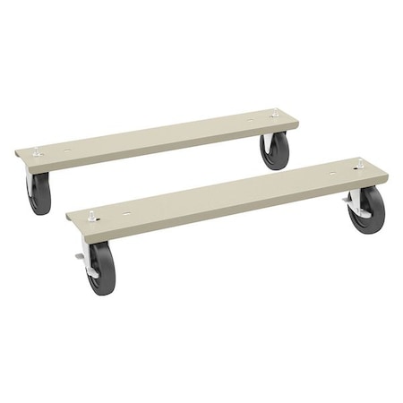 Plate Caster Kit, Polylfin, 5 in., 1000 lb. MPN:WBCK-3036 SAND