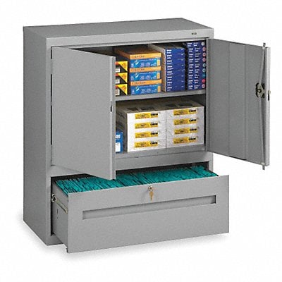 Lateral File Drawer Cabinet 1 Shelf Gray MPN:DWR4218MGY