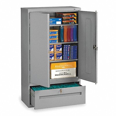 Lateral File Drawer Cabinet 3 Shelf Gray MPN:DWR6618MGY