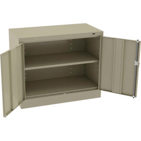 Tennsco® Standard KD Desk Height Storage Cabinet 36