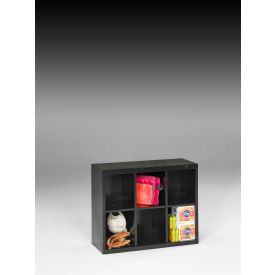 Tennsco Cubby Cabinet CC-30-BLK - Welded 34-1/2