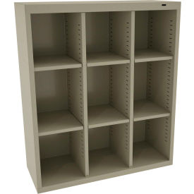 Tennsco® 9 Person Cubby Locker 34-1/2
