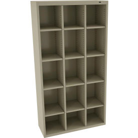 Tennsco® 15 Person Cubby Locker 34-1/2