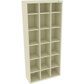 Tennsco® 18 Person Cubby Locker 34-1/2