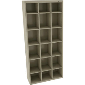 Tennsco® 18 Person Cubby Locker 34-1/2