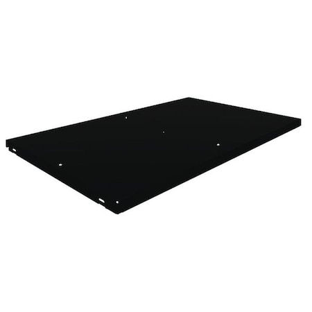 Shelf, 48 In x 18 In x 1-5/16 In, Black MPN:306 BLACK