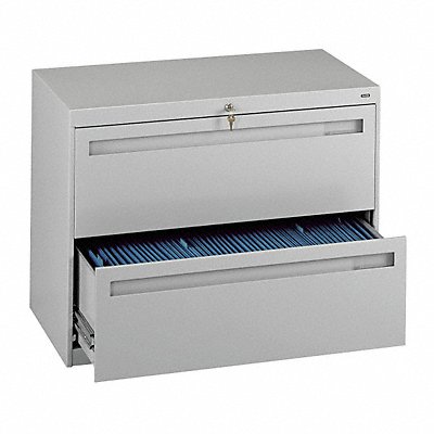 File Cabinet 36 in 2 Drawer Grey MPN:LPL3624L20 LGHT GREY