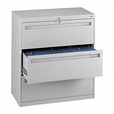 File Cabinet 36 in 3 Drawer Grey MPN:LPL3636L30 LGHT GREY