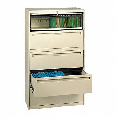 File Cabinet 42 in 5 Drawer Putty MPN:LPL4260L50 PUTTY