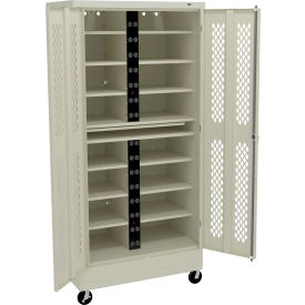 Tennsco® Mobile Laptop Charging Station For 30 Devices 36
