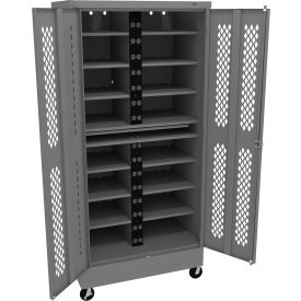 Tennsco® Mobile Laptop Charging Station For 30 Devices 36