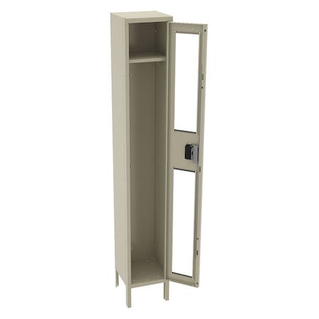 Wardrobe Locker, 12 in W, 12 in D, 78 in H, (1) Tier, (1) Wide, Sand MPN:CSL-121272-1 SAND