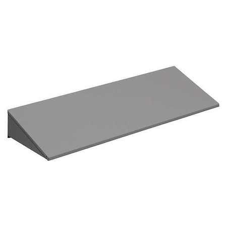 Locker Sloping Top, 24InWx24InDx6InH, Gray MPN:KST-2424