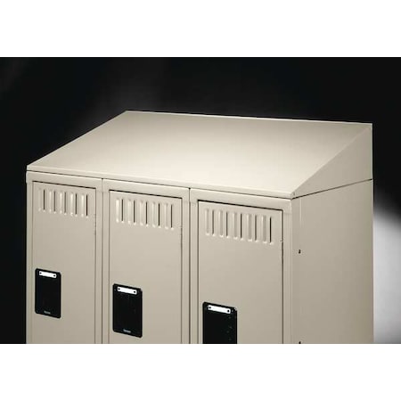 Locker Sloping Top, 3 Wide, Sand MPN:KST-3612 SND