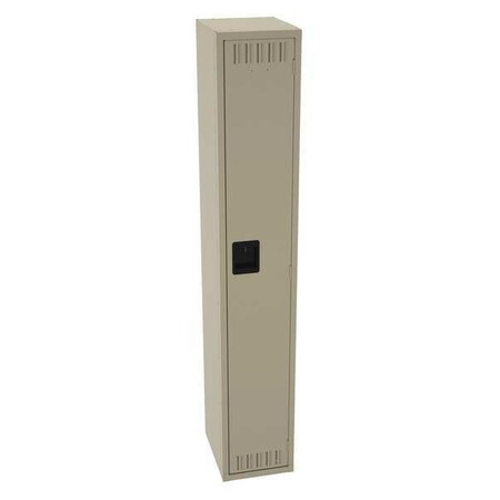 Wardrobe Locker, 12 in W, 15 in D, 72 in H, (1) Tier, (1) Wide, Sand MPN:STS-121572-ASD