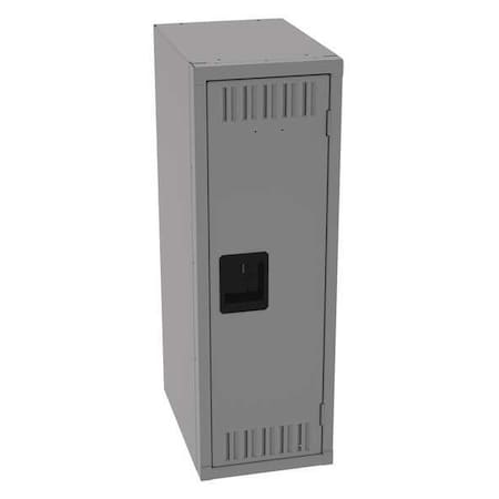 Wardrobe Locker, 12 in W, 18 in D, 36 in H, (1) Tier, (1) Wide, Medium Gray MPN:STS-121836-AMG