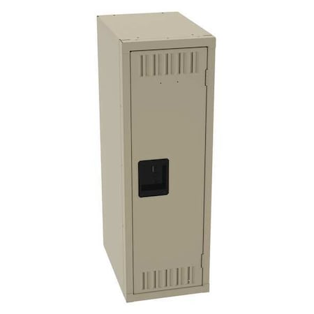 Wardrobe Locker, 12 in W, 18 in D, 36 in H, (1) Tier, (1) Wide, Sand MPN:STS-121836-ASD