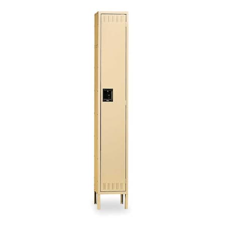 Wardrobe Locker, 12 in W, 18 in D, 78 in H, (1) Tier, (1) Wide, Sand MPN:STS-121872-1 SAND