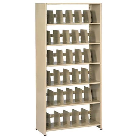 Open-File Shelves, 76 in H, Sand MPN:1576PC