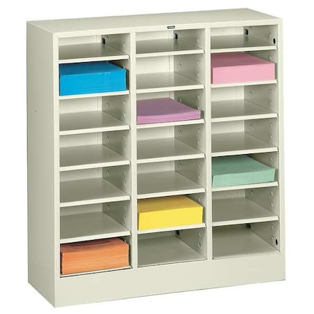 Literature Sorter 21 Compartments, 30-5/8