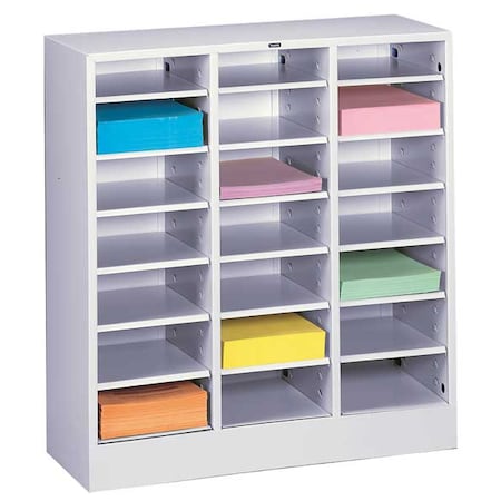 Literature Sorter 21 Compartments, 30-5/8