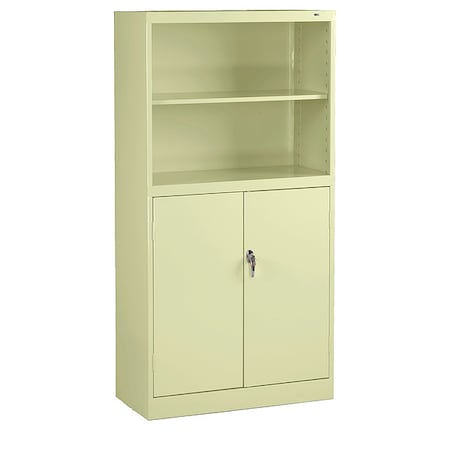 Steel 72 in H, 36 in W, 18 in D, Champagne, Putty, 5 Shelves, 0 Drawers MPN:BCD18-72PY