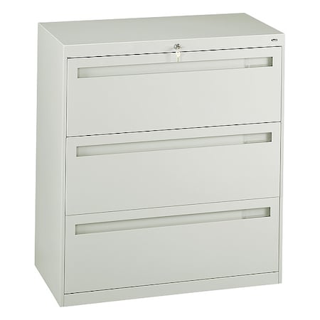36 in W 3 Drawer Lateral File Cabinet, Light Gray MPN:LPL3636L30 LGHT GREY