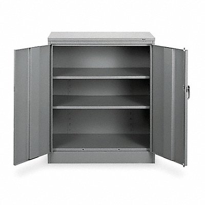 Storage Cabinet 42 x36 x18 MdGry 2Shlv MPN:1442 GRAY