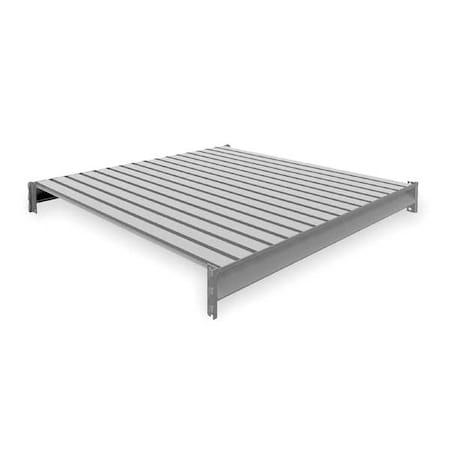 Shelf, 48 in D, 48 in W, Industrial Gray MPN:6940