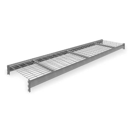Shelf, 24 in D, 96 in W, Gray MPN:6940