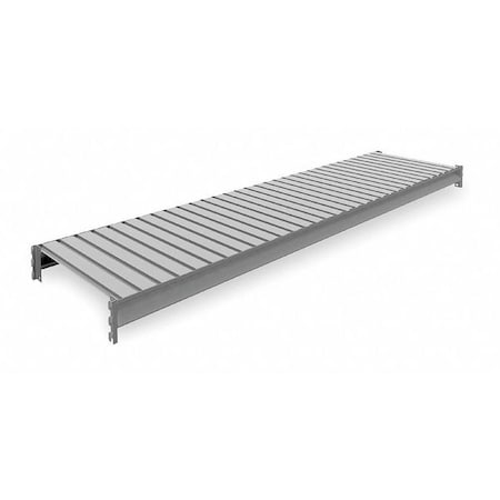 Shelf, 24 in D, 96 in W, Industrial Gray MPN:6940