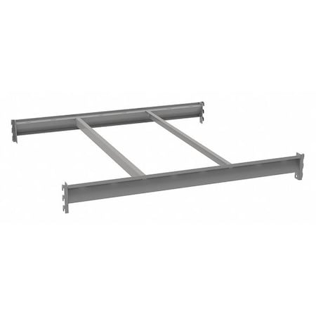 Shelf, 48 in D, 48 in W, Industrial Gray MPN:BPB-48-48