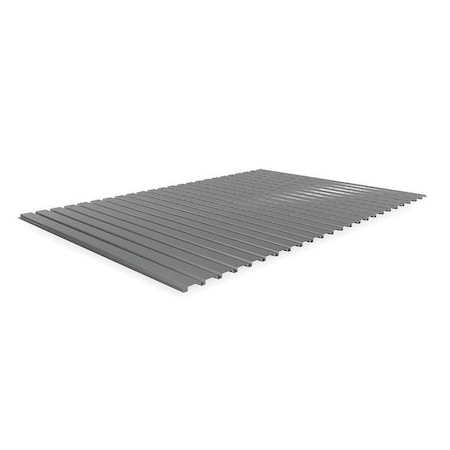 Decking, Steel, 72 in W, 48 in D, Industrial Gray, Powder Coated Finish, Gauge: 22 MPN:BSD-7248