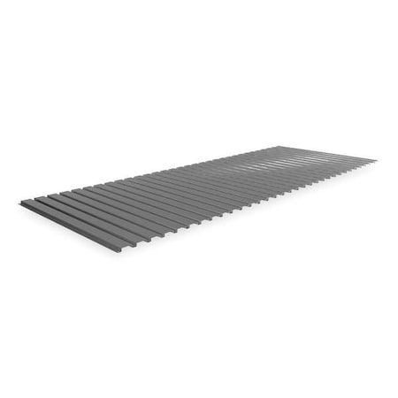 Decking, Steel, 96 in W, 36 in D, Industrial Gray, Powder Coated Finish, Gauge: 22 MPN:BSD-9636