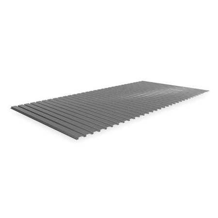 Decking, Steel, 96 in W, 48 in D, Industrial Gray, Powder Coated Finish, Gauge: 22 MPN:BSD-9648