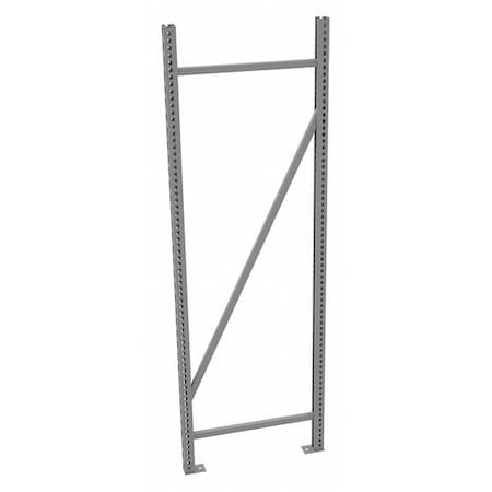 Upright Frame, 24 in D, 1 3/4 in W, Gray MPN:BUF-2472