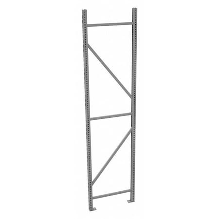Upright Frame, 24 in D, 1 3/4 in W, Gray MPN:BUF-2496