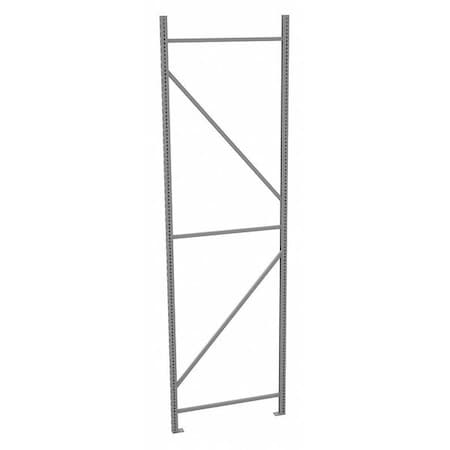 Upright Frame, 36 in D, 1 3/4 in W, Gray MPN:BUF-36120