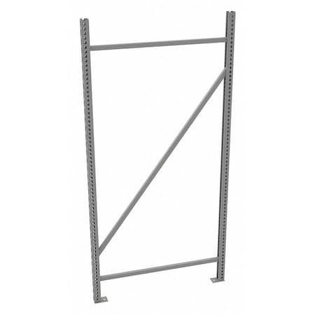 Upright Frame, 36 in D, 1 3/4 in W, Gray MPN:BUF-3672