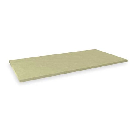 Decking, Particleboard, 36 in W, 18 in D, Sand, Unfinished Finish MPN:PB-3618