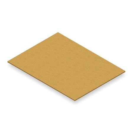 Decking, Particleboard, 48 in W, 36 in D, Natural, Unfinished Finish MPN:PB-4836-3