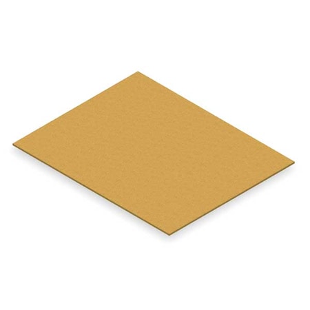 Decking, Particleboard, 60 in W, 48 in D, Natural, Unfinished Finish MPN:PB-6048-3