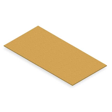 Decking, Particleboard, 72 in W, 36 in D, Natural, Unfinished Finish MPN:PB-7236-3