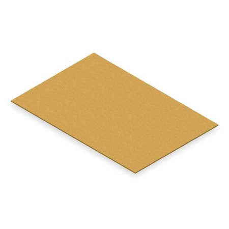 Decking, Particleboard, 72 in W, 48 in D, Natural, Unfinished Finish MPN:PB-7248-3
