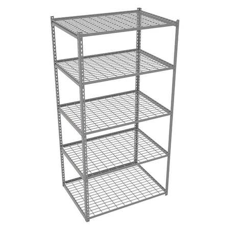 Boltless Shelving Unit, 30-5/8