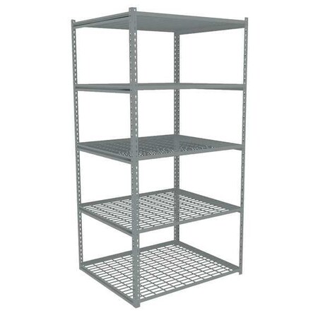 Boltless Shelving Unit, 36-5/8