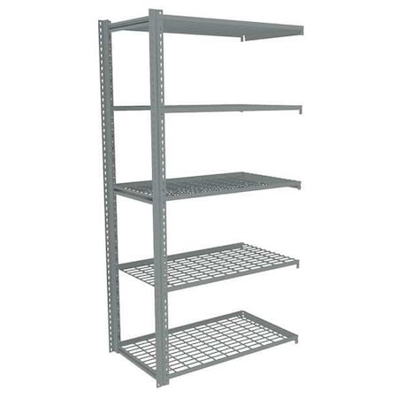 Boltless Shelving, Add-On, 42x24, Wire MPN:ZAH7-4224A-5W