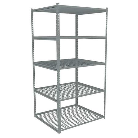 Boltless Shelving Unit, 36-5/8