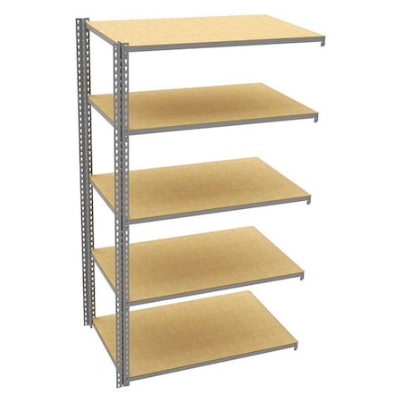 Boltless Shelving, 48x30, Particleboard MPN:ZAH7-4830A-5D