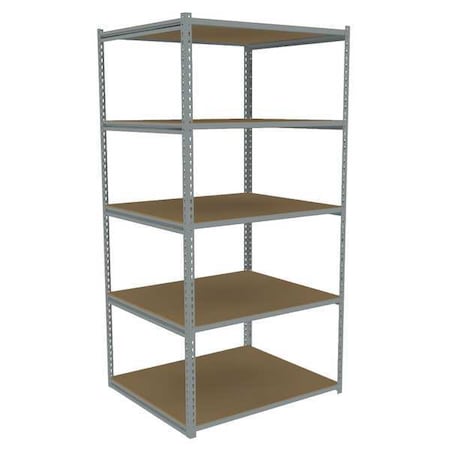 Boltless Shelving Unit, 36-5/8